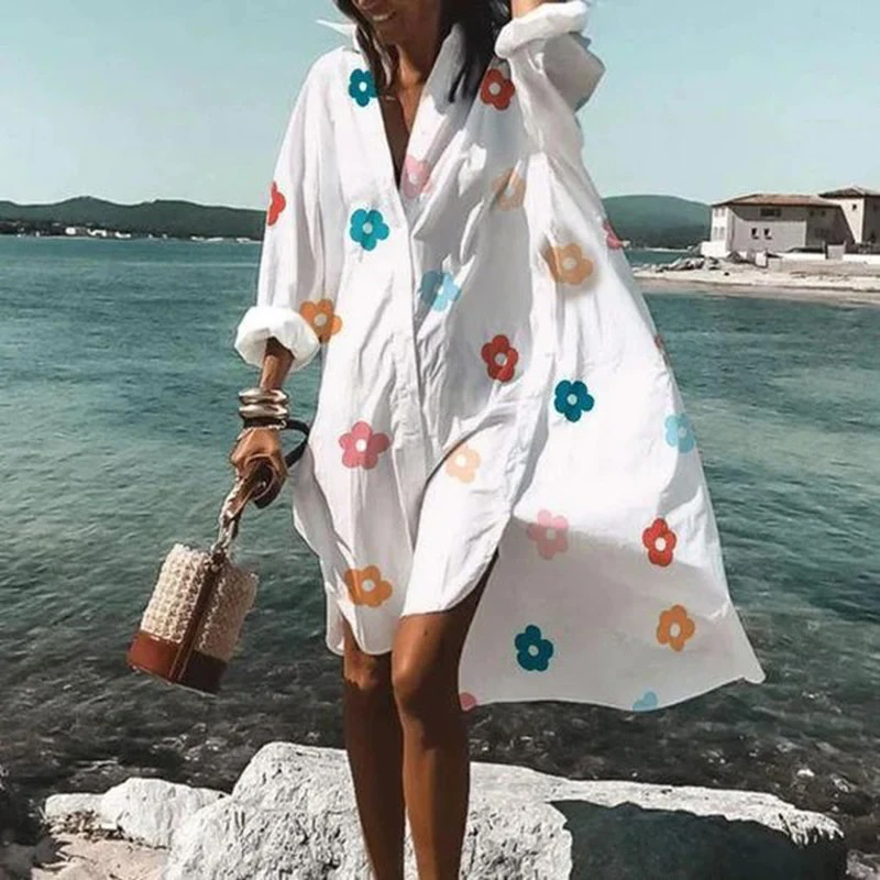 CD | "Nina" Rochie cămașă casual