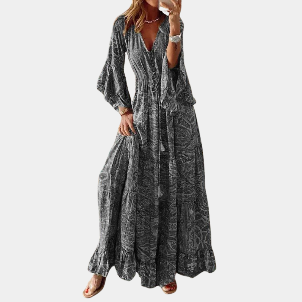 CD | rochie lungă boemă elegantă pentru utilizare versatilă