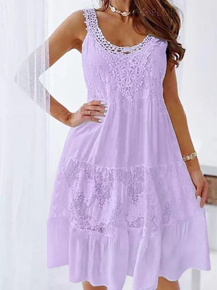 CD | "Siera" Rochie din dantelă cu model
