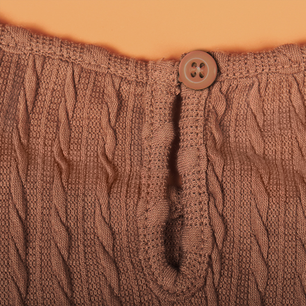 CD | Rochie mini elegantă de vară din tricot cu nervuri