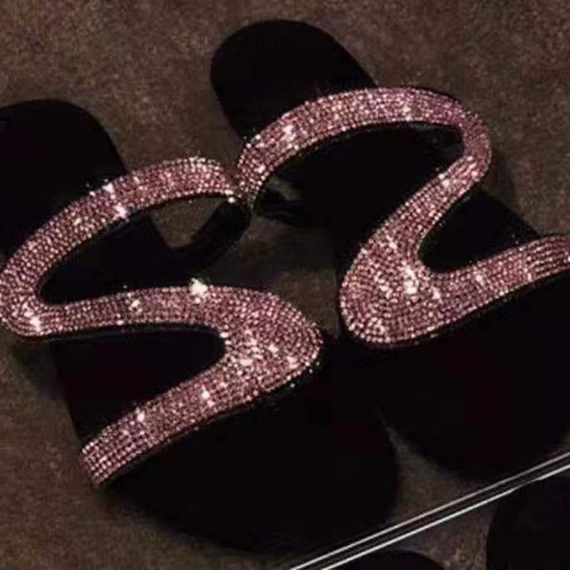 CD | Sandale cu cristale | Sexy, feminine și confortabile!