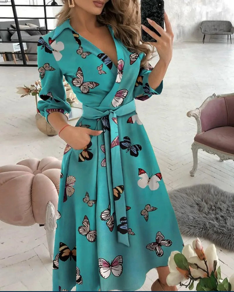 CD | Rochie elegantă tip wrap