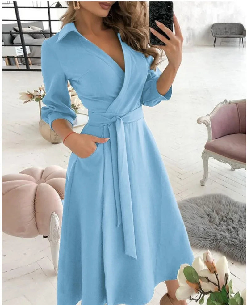 CD | Rochie elegantă tip wrap