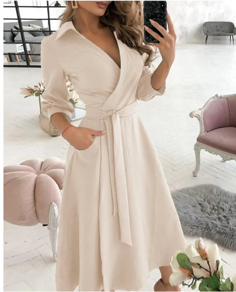 CD | Rochie elegantă tip wrap