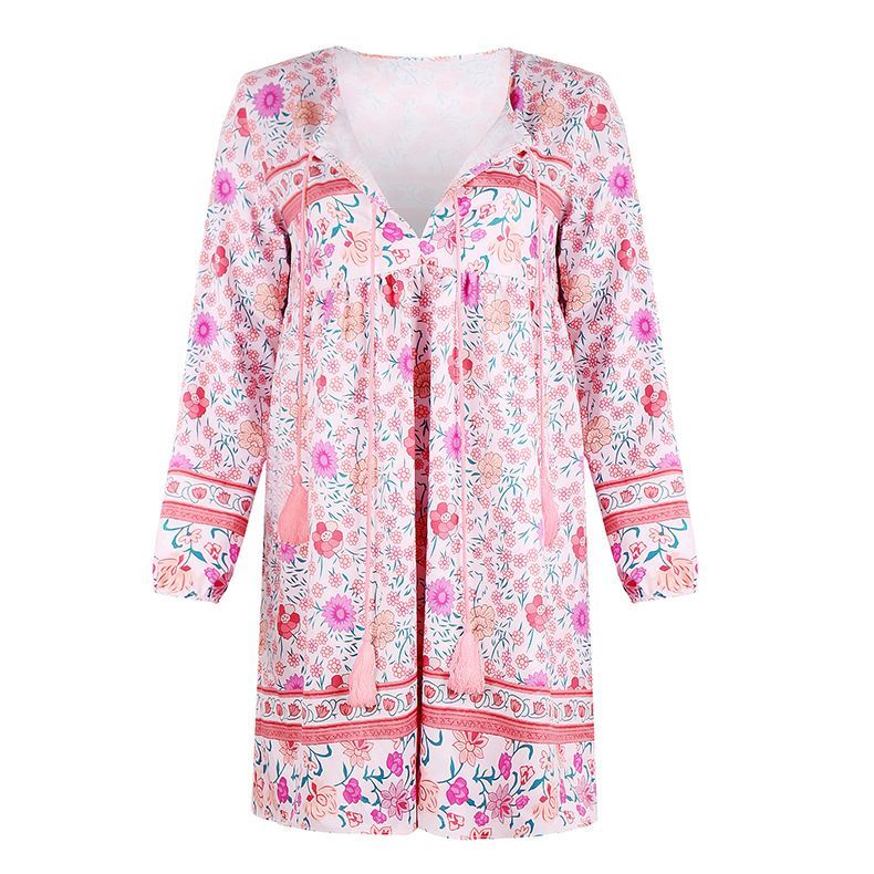 CD | Rochie mini A-line cu imprimeu floral CA4