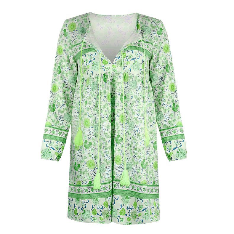 CD | Rochie mini A-line cu imprimeu floral CA4