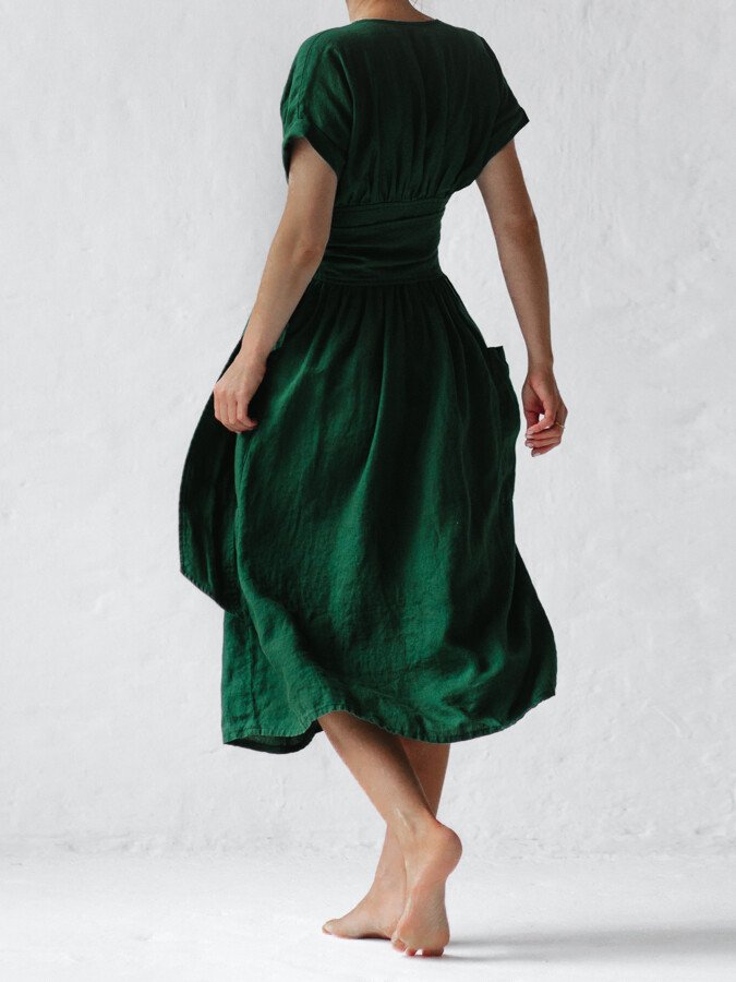 CD | Rochie midi chic pentru ieșirile de vară