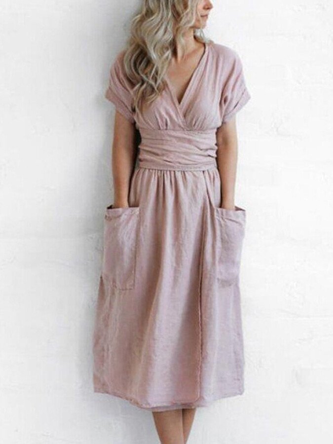 CD | Rochie midi chic pentru ieșirile de vară