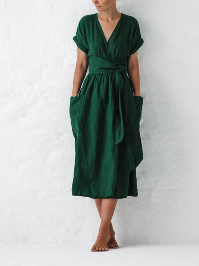 CD | Rochie midi chic pentru ieșirile de vară