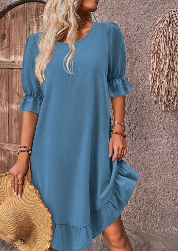 CD - Rochie de vară cu volane