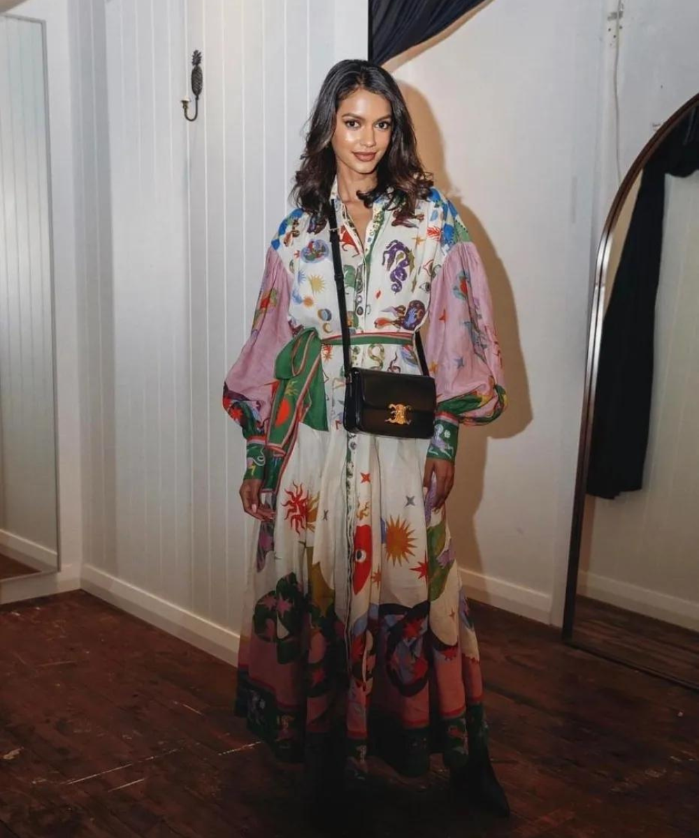 CD | Rochie maxi italiană pentru femei