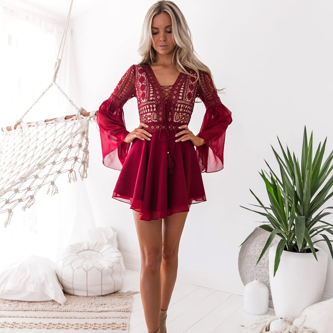 CD | Rochie mini de vară elegantă