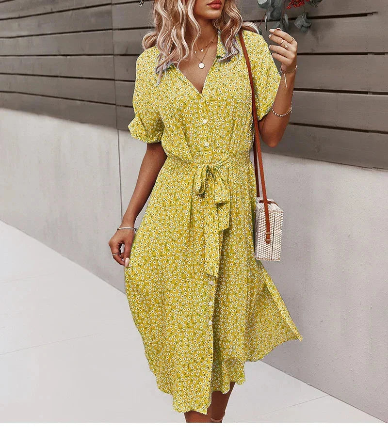 CD - Rochie elegantă cu model floral