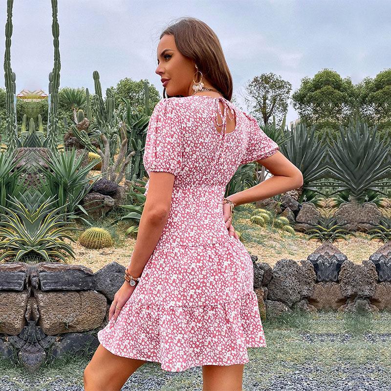 CD | Dulce florale model mini rochie femei