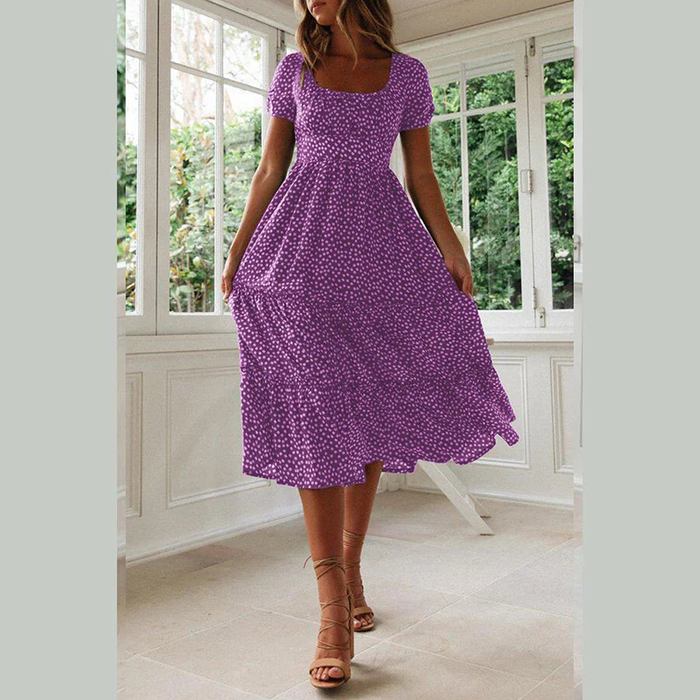 CD - Rochie casual cu flori
