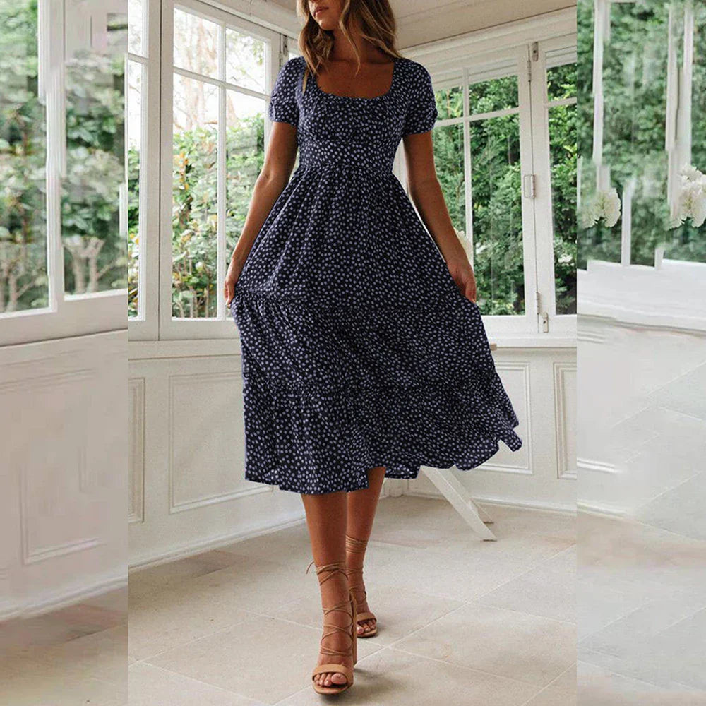 CD - Rochie casual cu flori