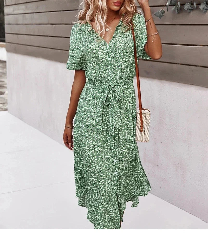 CD - Rochie elegantă cu model floral