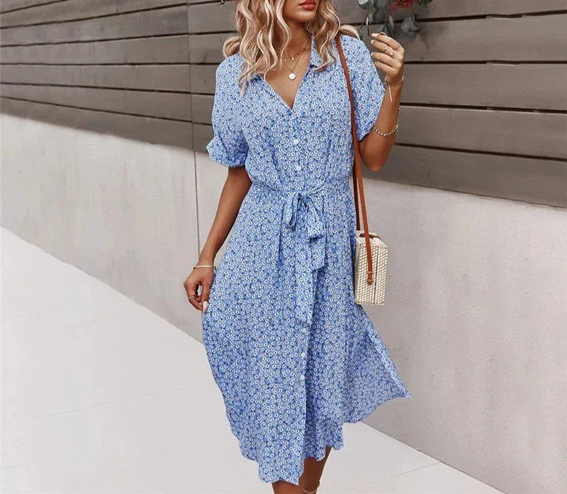 CD - Rochie elegantă cu model floral