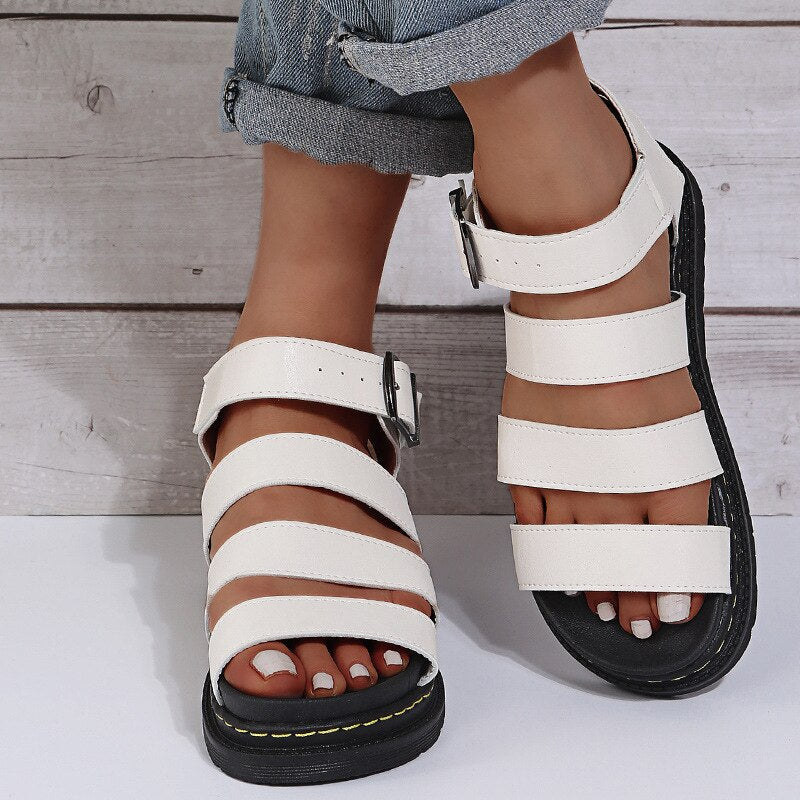 CD | sandale gladiator plate - Everlee