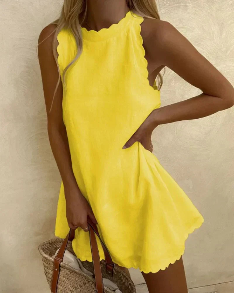 CD | Rochie mini Scallop Breeze