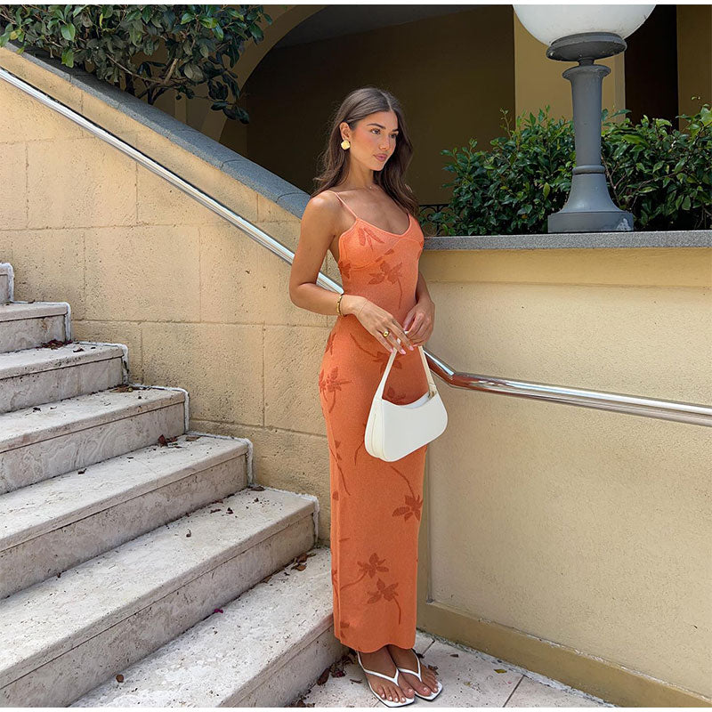 CD - Rochie elegantă, subțire, lungă