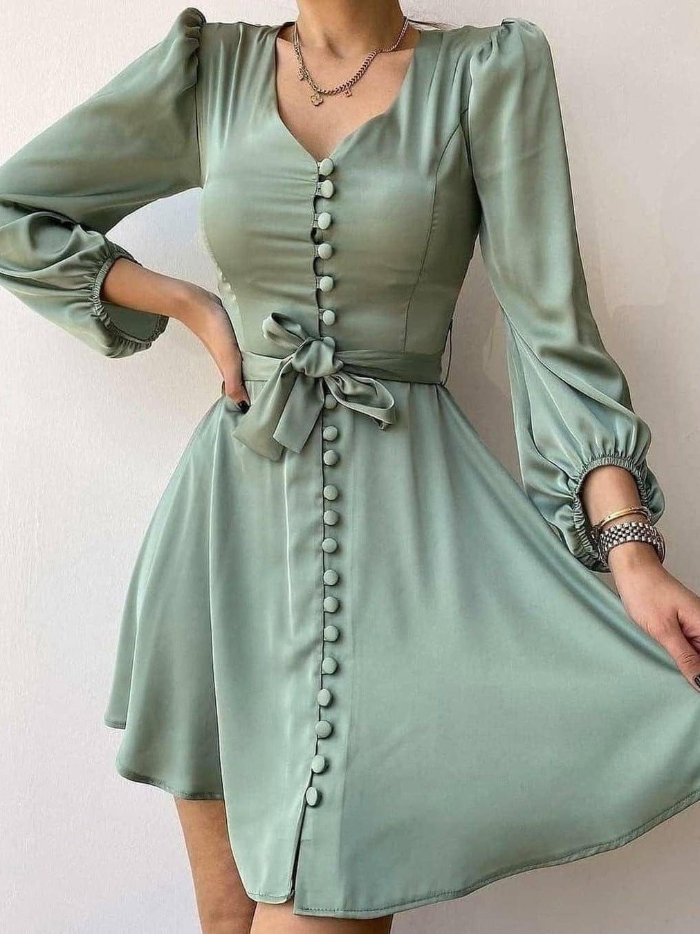 CD | Rochie de iarnă casual și confortabilă
