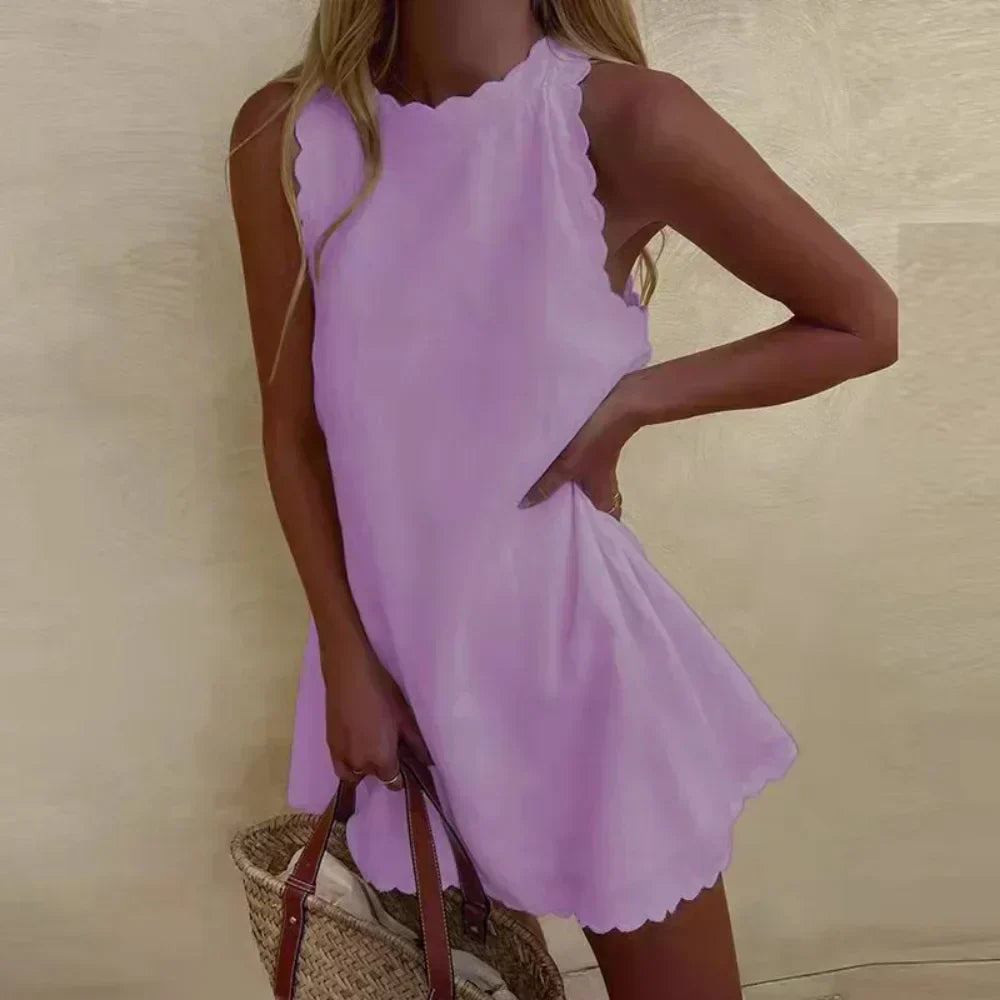 CD | Rochie mini Scallop Breeze