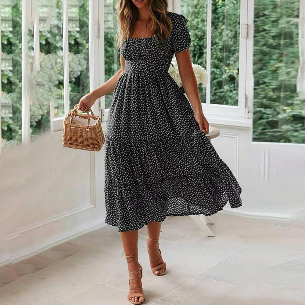 CD - Rochie casual cu flori