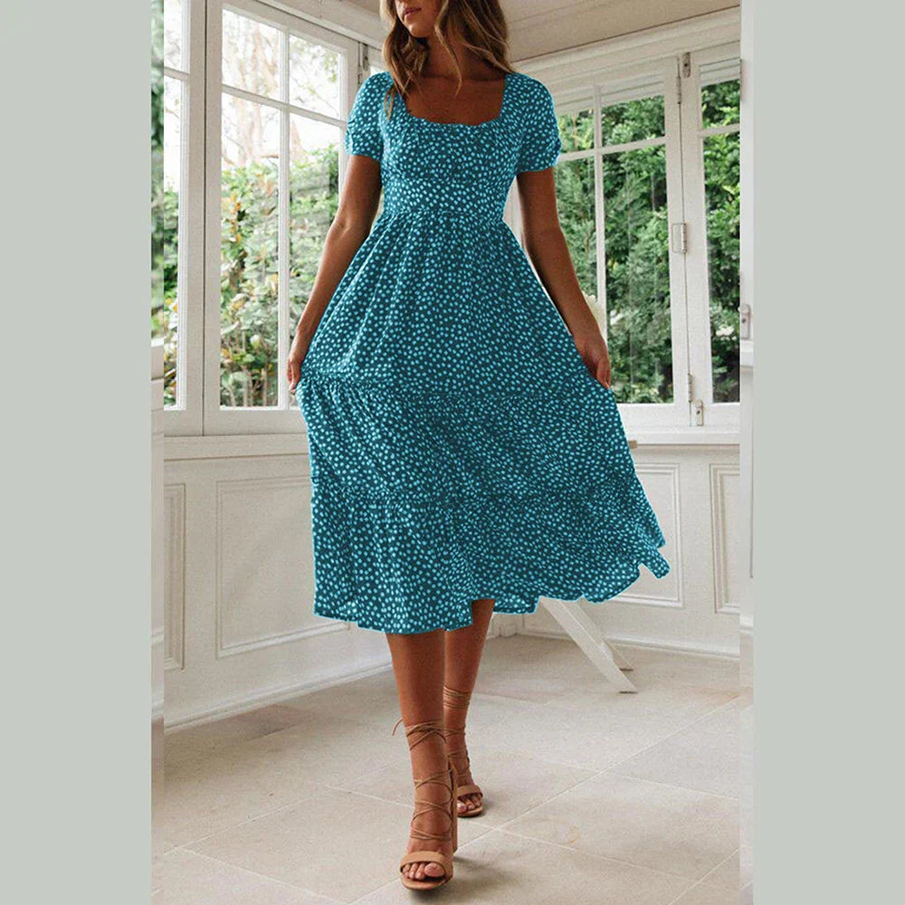 CD - Rochie casual cu flori