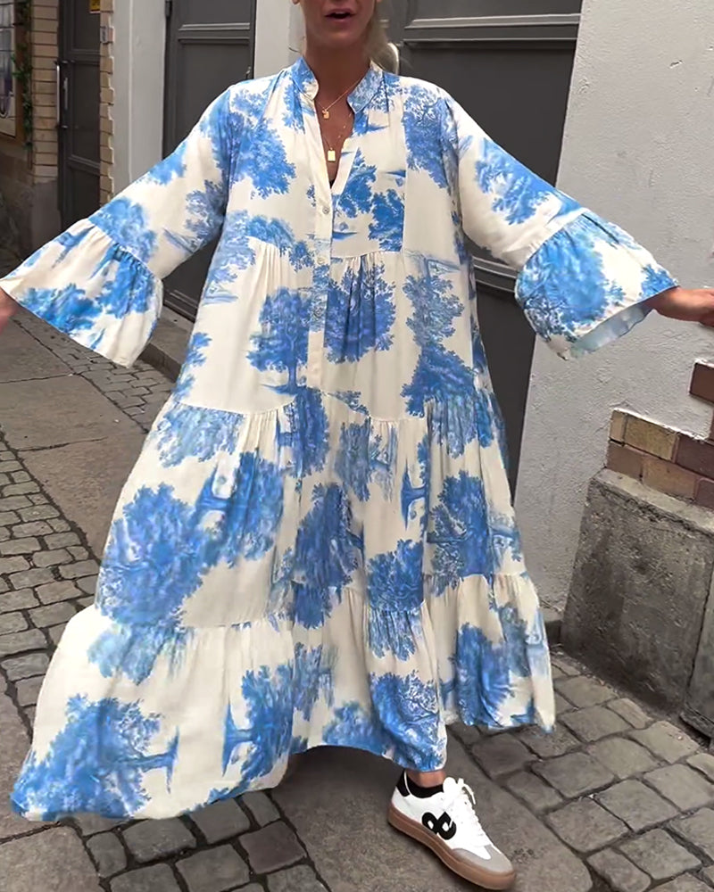 CD | Rochie lungă, fluidă