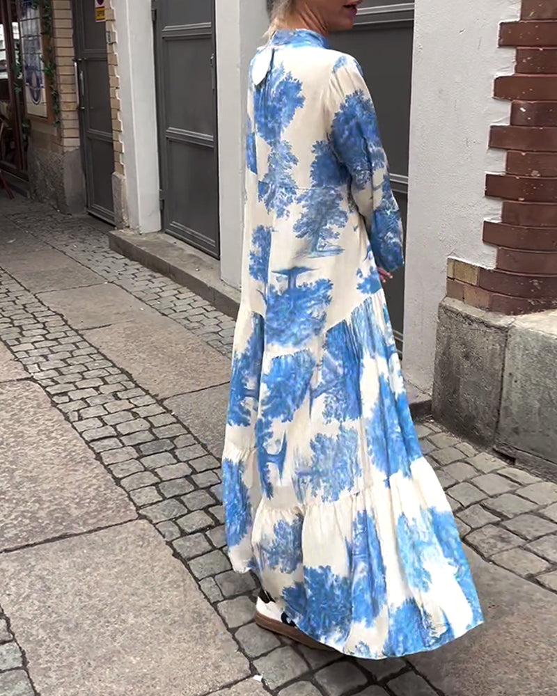 CD | Rochie lungă, fluidă