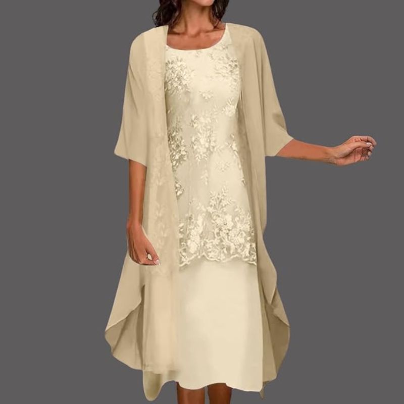 CD | Rochie mini cu model floral pentru femei | Set