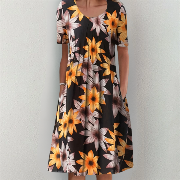 CD - Rochie clasică din bumbac