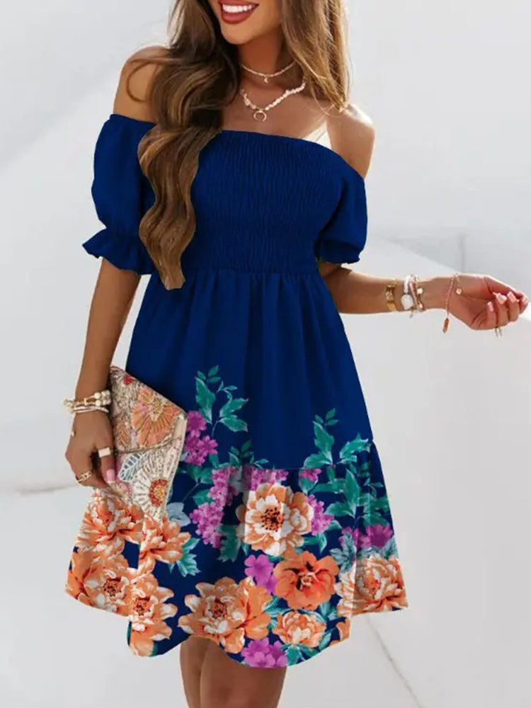 CD | "Yanna" Rochie de umăr la modă