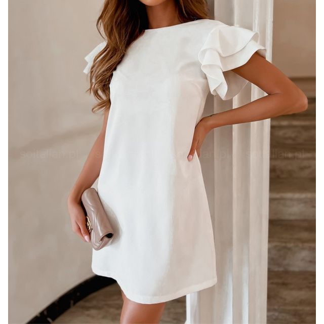 CD | Rochie mini A-line cu volane YS10019