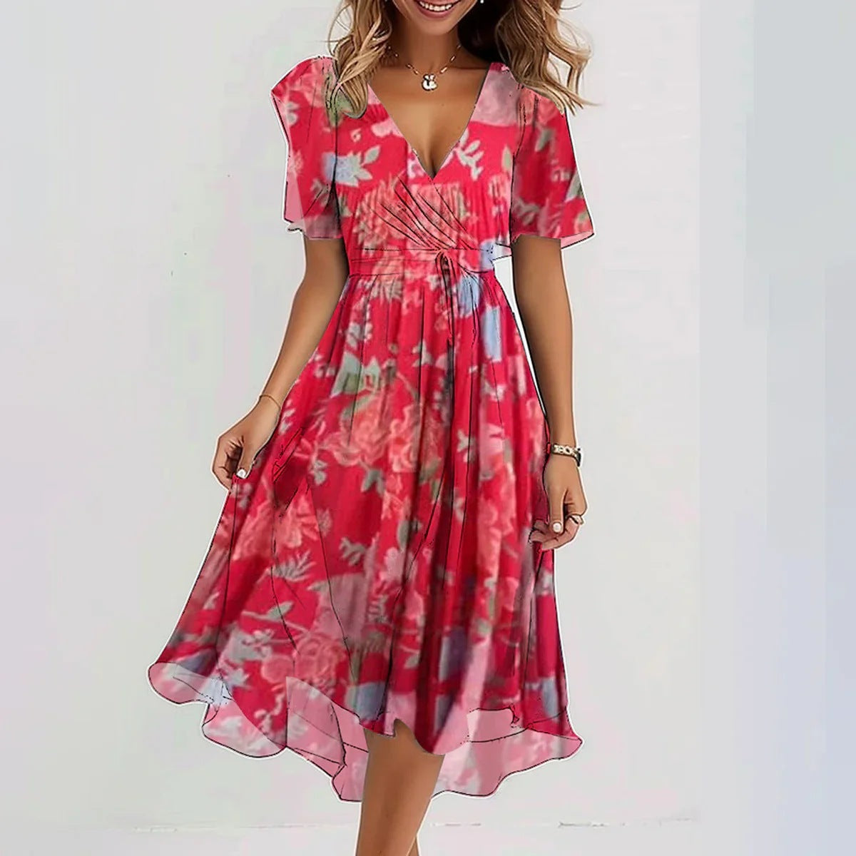 CD | Resi Rochie de vară relaxată și elegantă