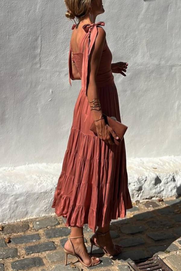 CD | Rochie midi cu țiglă Rocio