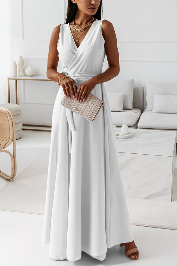 CD | Rochie maxi cu curea Wrap