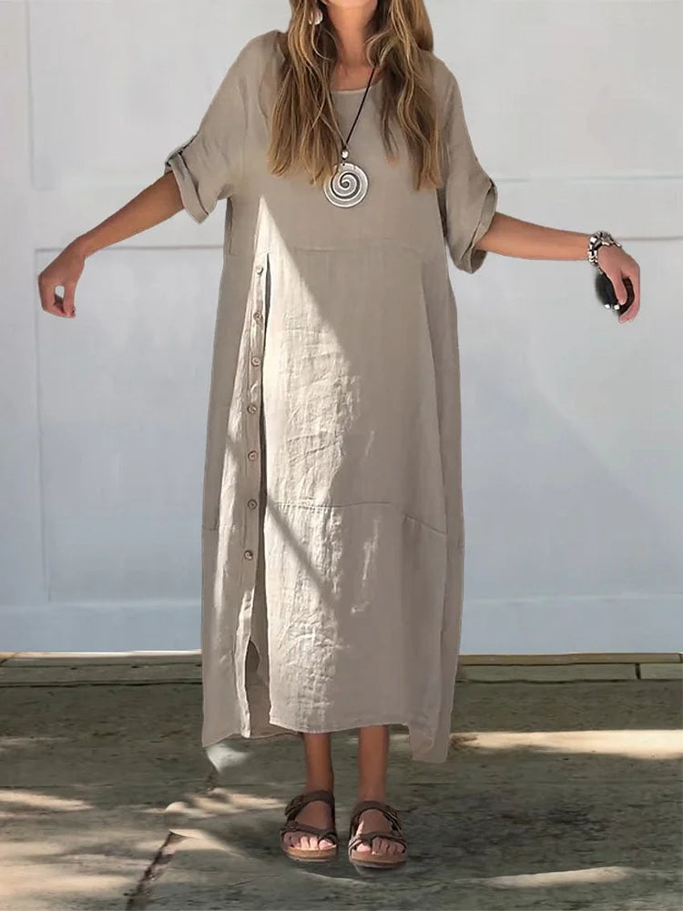 CD | Rochie maxi atemporală, largă