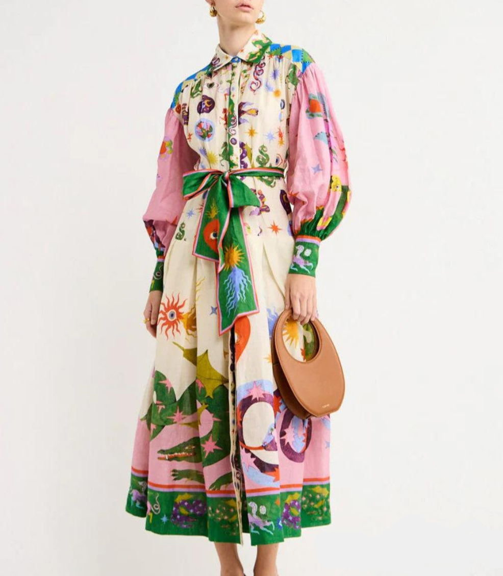 CD - Rochie maxi italiană