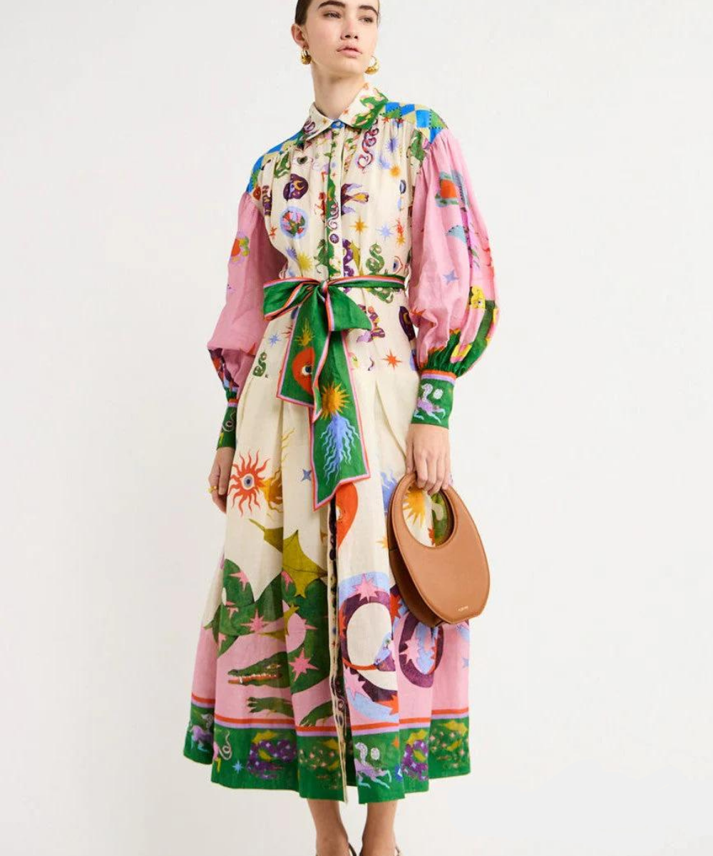 CD | Rochie maxi italiană pentru femei
