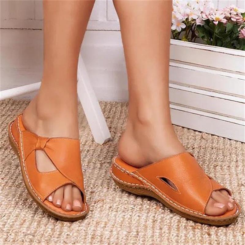CD | Casual de vară de zi cu zi confortabil Slip On Sandale