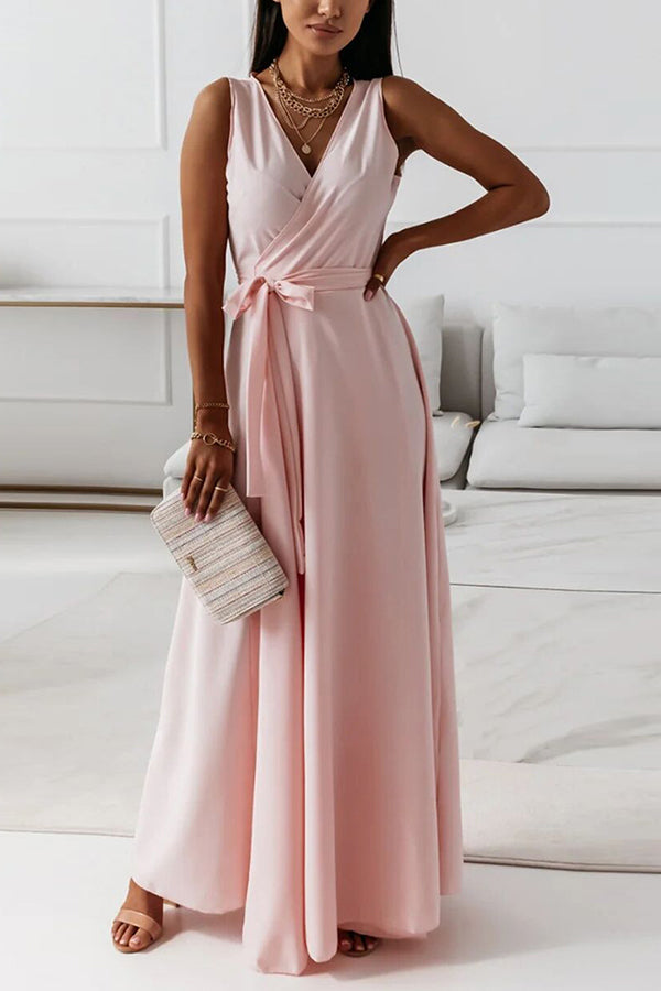 CD | Rochie maxi cu curea Wrap