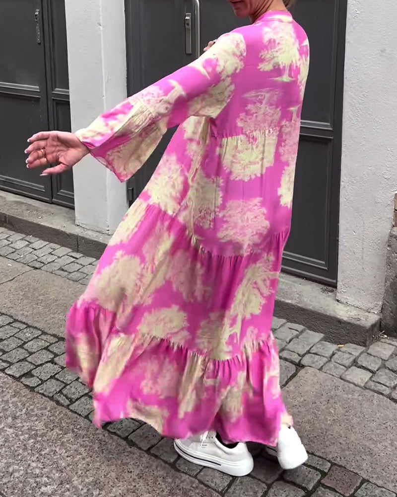 CD | Rochie lungă, fluidă