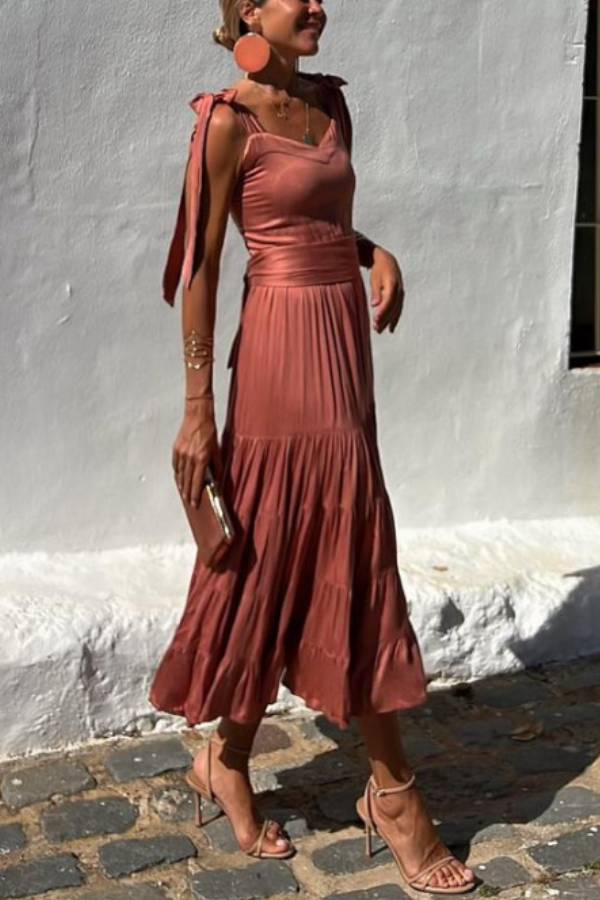 CD | Rochie midi cu țiglă Rocio