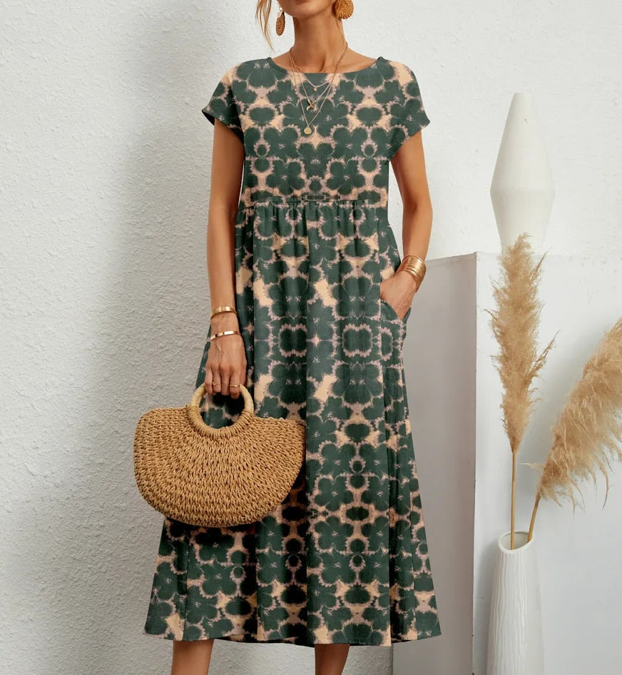 CD - Rochie florală fermecătoare