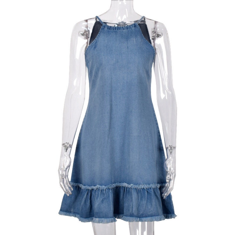 CD | Rochie mini fără mâneci în stil boem pentru un look casual de vară