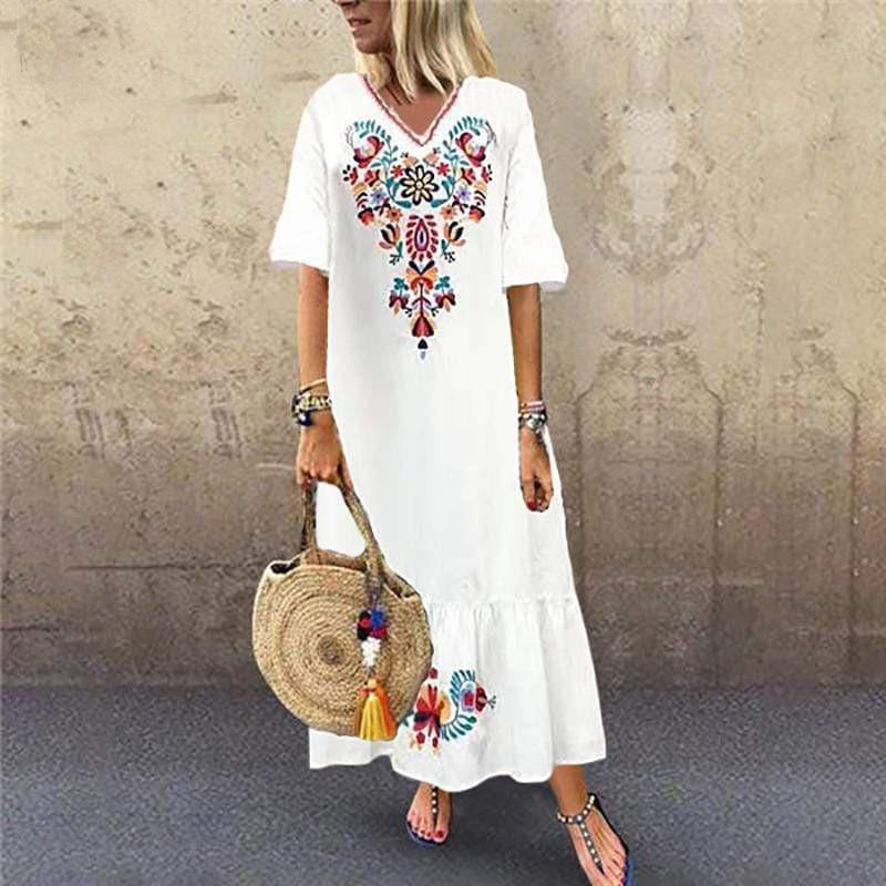 CD | "Rita" rochie boho maxi