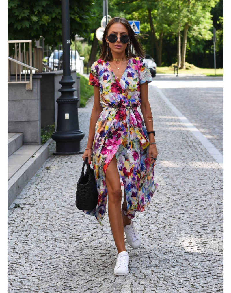 CD - Rochie elegantă cu decolteu în V