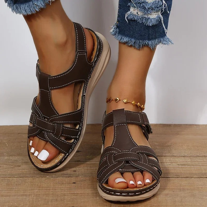 CD | Sandale confortabile din piele